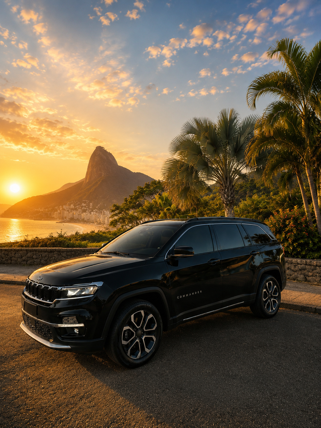 Jeep Commander da frota da Unique Rio no Rio de Janeiro